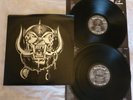 MOTORHEAD - NO REMORSE DOUBLE LP - LEATHER SLEEVE BRONZE 1984 M-/M-