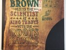 BARRY BROWN MEETS THE SCIENTIST AT KING TUBBYS WITH THE ROOTS RADICS LP VINYL NM