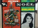 Rare EP 45t - Dalida – Joyeux Noël (Petit Papa Noel) 11/60 Languette (VG+/EX)