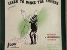 VOGUE LEARN TO DANCE THE RHUMBA PICTURE RECORD SET R 739 R 740