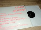 PETER GABRIEL Games without frontiers + 2 PROMO USA  MINT 12