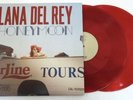 LANA DEL REY HONEYMOON 2 LP 2015 ORIGINAL US RARE TRANSLUCENT RED COLORED VINYL