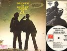 BREWER & SHIPLEY rare LP: Down In L.A. - 1968 white label PROMO pressing NM/EX
