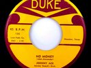 Pledging My Love / No Money Johnny Ace Duke 136 E++ 45 Blues R&B 1955