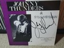 JOHNNY THUNDERS Live 2LP Signed Autographed In Person   d.91 NEW YORK DOLLS