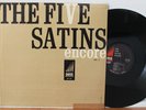 THE FIVE SATINS Encore LP (Ember 401, DG Mono) VG+ R&B Doo Wop