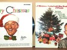 Two vintage BING CROSBY LPs Merry Christmas/Xmas Festival MCA holiday crooner