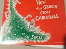 Zero Mostel Reads HOW THE GRINCH STOLE CHRISTMAS Vinyl Record LP 1975