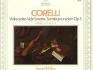 CORELLI 12 Violin Sonatas Op.5 MELKUS Archiv 2533132/3 2LP Set SILVER STEREO NM