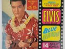 Elvis Presley Blue Hawaii RARE HYPE STICKER Original 1961 1st Press LPM-2426 VG