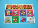 IRON MAIDEN TOSHIBA EMI Promo Sticker Seventh Son Of A CD LP Japan AWESOME RARE