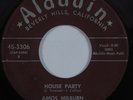 R&B Blues Rocker 45 AMOS MILBURN House Party ALADDIN HEAR
