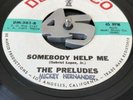 LATIN SOUL FUNK 45 THE PRELUDES somebody help me DEMARCO