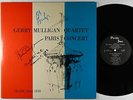 Gerry Mulligan Quartet - Paris Concert LP - World Pacific Mono DG VG+ Autograph
