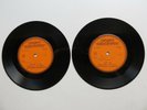 EVERLY BROTHERS  1958 PAIR 1 SIDED LONDON  DEMO NOT FOR SALE  DEVOTED TO YOU