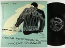 Oscar Peterson - Plays Vincent Youmans LP - Clef David Stone Martin Mono DG