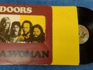 1971 THE DOORS LA WOMAN 75011 Original 1st Press Die Cut/Rounded Corners/Embossd