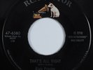 Rockabilly 45 ELVIS PRESLEY That's All Right RCA VICTOR HEAR
