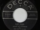 Rockabilly 45 JACKIE LEE COCHRAN Ruby Pearl DECCA original machine stamped HEAR