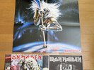 IRON MAIDEN - THE NUMBER OF THE BEAST  Japan obi  Poster completed @ TOP  NM@