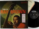 Ray Brown - This Is Ray Brown LP - Verve Japan UMV 2117 Mono VG++ Obi Autograph