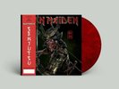 Iron Maiden Senjutsu Assai Exclusive Japanese OBi Red & Black Marble Vinyl