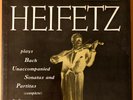 HEIFETZ Plays Bach Unaccompanied Sonatas & Partitas RCA LM 6105 MONO RED SEAL NM