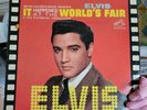 4 Elvis Presley Records WORLDFAIR, KING CREOLE, BLUE HAWAII, GI BLUES