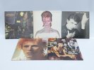 David Bowie 5 Vinyl LP's Diamond Dogs Space Oddity Ziggy Aladdin Sane Heroes