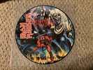 Iron Maiden Number Of The Beast Picture Disc  1982 Harvest Records