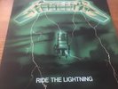 Metallica - Ride the lightning - Red / Black Vinyl New Mint