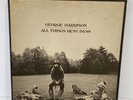 George Harrison - All Things Must Pass - original 3 record box set - with poster