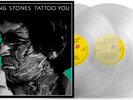 The Rolling Stones - Tattoo you 40th Anniversary Clear Deluxe 2 Vinyl LP NEU OVP