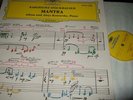 ALFONS UND ALOYS KONTARSKY : STOCKHAUSEN MANTRA AVANTGARDE LP 1975 DGG 2530208