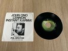 The Beatles John Lennon Apple 45 record INSTANT KARMA 1970 Picture Sleeve