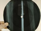 LED ZEPPELIN WHAT IS& NEVER BE X-Ray USSR Record Roentgen Bones Ribs Music Vinyl
