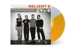 x/500 Clear Orange Split Vinyl LP Relient K The Anatomy of the Tongue In Cheek