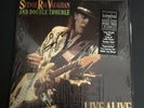 STEVIE RAY VAUGHAN AND DOUBLE TROUBLE. LIVE ALIVE. 2 LP GATEFOLD 1986. Vinyl NM-