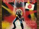 IRON MAIDEN Maiden Japan LP 1981 HARVEST MLP-15000 Orig Hype Sticker