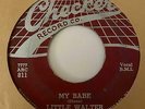 Blues R&B 45 LITTLE WALTER My Babe/Thunderbird Checker Orig. HEAR Classic