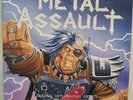 METAL ASSAULT Various Artists 1989 LP W.A.S.P. ANTHRAX HURRICANE ROXX GANG VINYL
