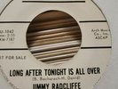 Northern Soul 45?JIMMY RADCLIFFE?LONG AFTER TONIGHT IS ALL OVER ?(MUSICOR) RE