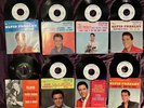 Elvis Presley white label promo lot, EIGHT 45’s & PIcture Sleeves from 1964 EX