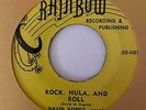 Hawaii Rockabilly/Exotica 45 DAVID KUPELE Rock Hula & Roll Kapena's Hawaiians