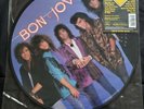 Bon Jovi LP Picture Disc 1986 Slippery When Wet Original Limited Edition Sticker