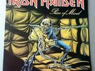 IRON MAIDEN  PIECE OF MIND  1983  MISPRINT  NO LABEL  EMI