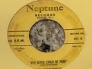 Baby Washington soul 45 The Time bw You Never Could Be Mine on Neptune VG VG+