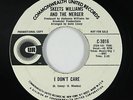 Crossover Soul Funk 45 - Skeets Williams - I Don't Care - Cur - VG+ mp3