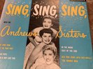 The Andrews Sisters Sing Sing Sing Decca 9-369 45 Rpm Set 4 Included Near Mint
