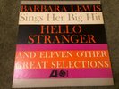 BARBARA LEWIS Sings Her Big Hit Hello Stranger ORIGINAL LP Atlantic 8086